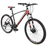FINISS 26 in Mountain Bike for Men 24 Speed City Moutain Bicycle for Adults Teens,Aluminum...
