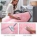 Pink Fluffy 4x6 Area Rugs for Bedroom Girls, Soft Washable Fuzzy Furry Shag Rug for Kids Room, Nursery, Dorm Decor, Cute Plush Carpet for Baby Toddler