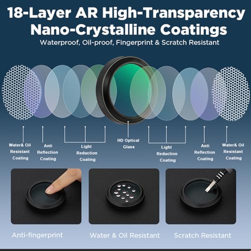 Image of Haoge MC UV Camera Lens Protection Filter for Fujifilm X100VI Fuji X100V Camera with Integrated Adapter Ring Black LUV-XVIB