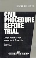 CIVIL PROCEDURE BEFORE TRIAL-CHAPTERS 10-14 TABLES & INDEX B001PDP51A Book Cover