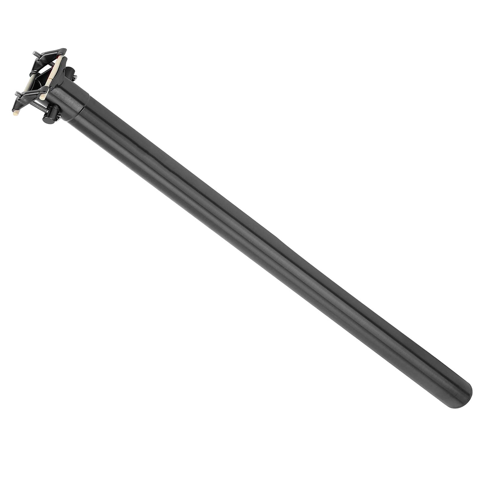 Aluminium Fahrrad Sattelst¨¹tze 33,9 mm Schwarz f¨¹r Rennrad Mountainbike Trekkingbike Gravelbike Carbonoptik Kompatibel mit 30,9 31,6