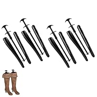 QJIRZB Boot Stretchers for Women & Men - Adjustable Spring Loaded Boot Trees, Knee High/Tall Long Boot Shapers for Support & Form Shaping