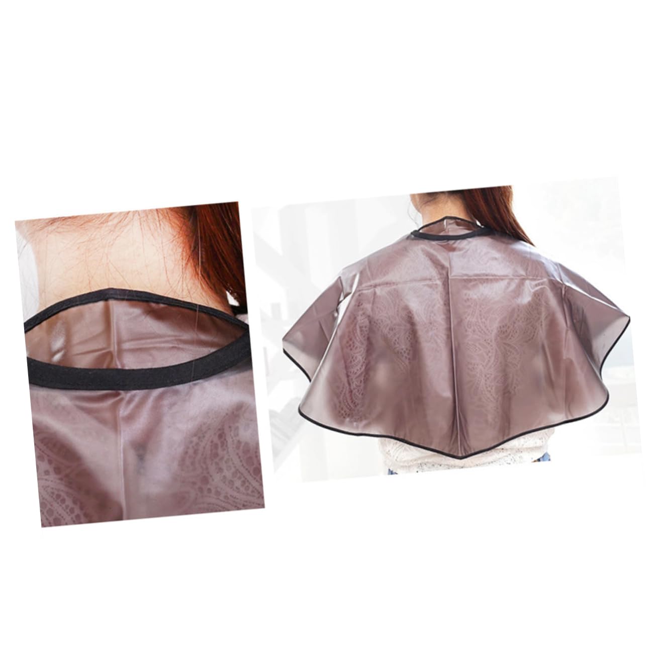 FOMIYES 2 Set Di Mantelli Per Taglio Traspiranti Per Parrucchiere in Materiale Morbido Per Barbieri E Dei A Casa 2 Pezzi*2