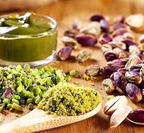 Pistazien aus Sizilien - Pistazienkerne ganz ohne Schale Ungesalzene - Frisches Produkt, Vakuumverpackt 500g
