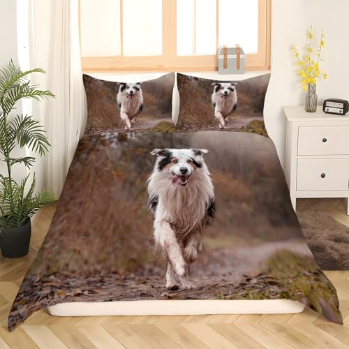 Housse couette microfibre douce 200x200 anti-plis facile à laver