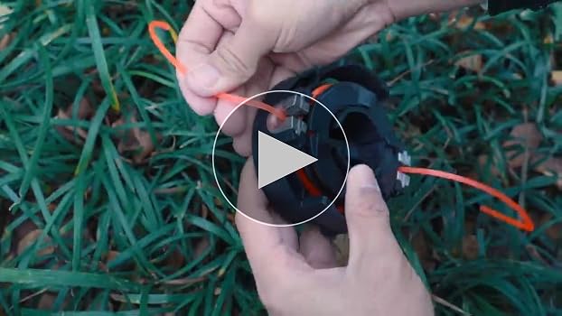 Viabrico String Trimmer Line, Square Orange Heavy Duty Weed Viabrico String Trimmer Line, Square Orange Heavy Duty Weed