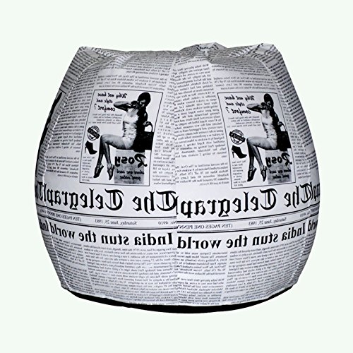 Image of BiggieBean Bags Printed XXXL Bean Bag Without Fillers Cover (Multi-Color)