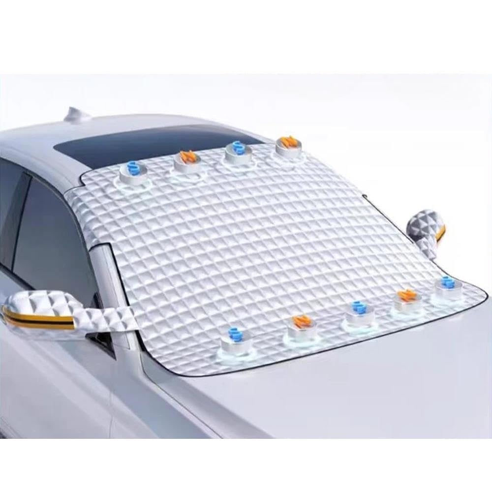 per Ford per Ranger per C-Max per Focus per Galaxy per Mondeo per Tourneo Parabrezza per Auto Personalizzato Copertura Protettiva per La Neve Copertura Pellicola Protettiva Parabrezza(160 120)