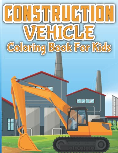 Construction Coloring Book for Kids Great Gift for Boys & Girls, Ages 4-8 Activity Book for Kids Unique and Cute Coloring pages 8.5 x 11 Inches (21.59 x 27.94 cm) image 2