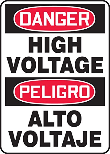 Panneau danger haute tension pour sécuriser les chantiers et ateliers