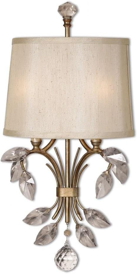 Uttermost Alenya - 2 Light Wall Sconce - 12.25 inches Wide by 5.5 inches deep