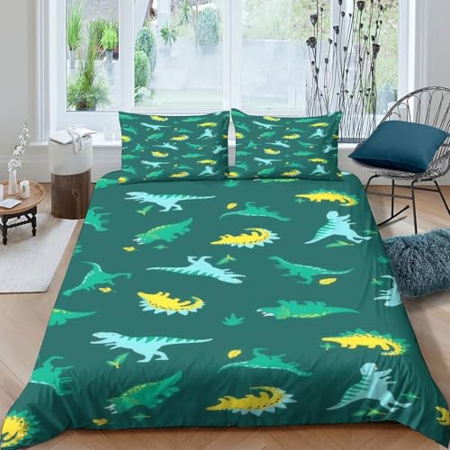 Parure de Lit Dinosaure 3D de Qualité Supérieure en Microfibre