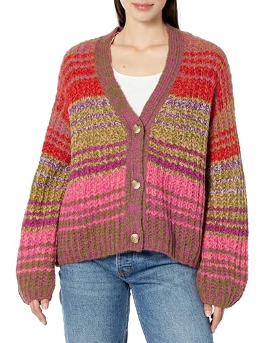 Velvet by Graham & Spencer Women's Men's Eddie Novelty Alpaca Cardigan