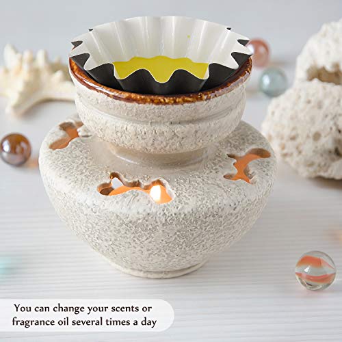 Wax Melt Warmer Liners Reusable Wax Liner Candle Popper Liner Leakproof Wax Tray For Scented Wax Electric Wax Warmers, Plug In Warmers, Candle Warmer (Black, 25) #TOP4