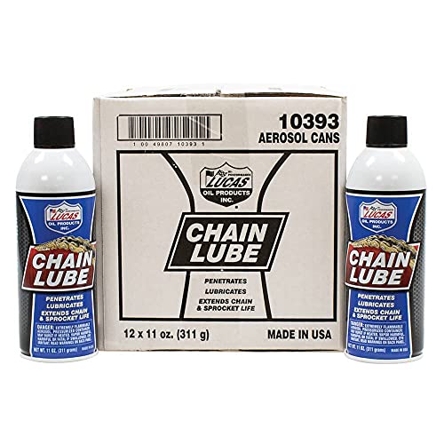 Chain Lube Replaces Lucas Oil 10393 11oz Size Aerosol Can Ex