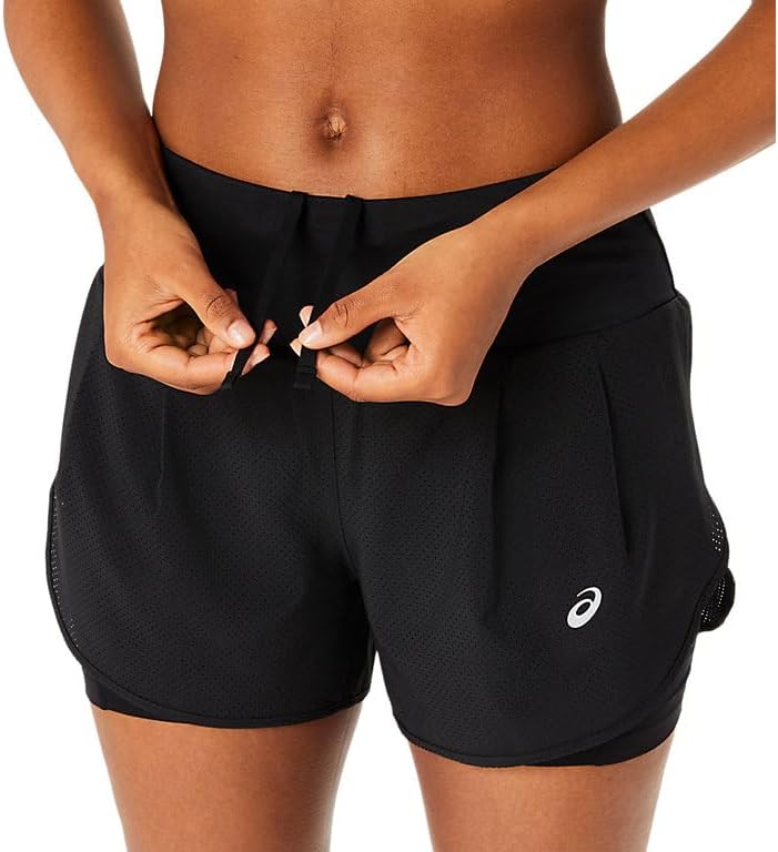 ASICS Women's Road 2-N-1 3.5IN Short Running Apparel