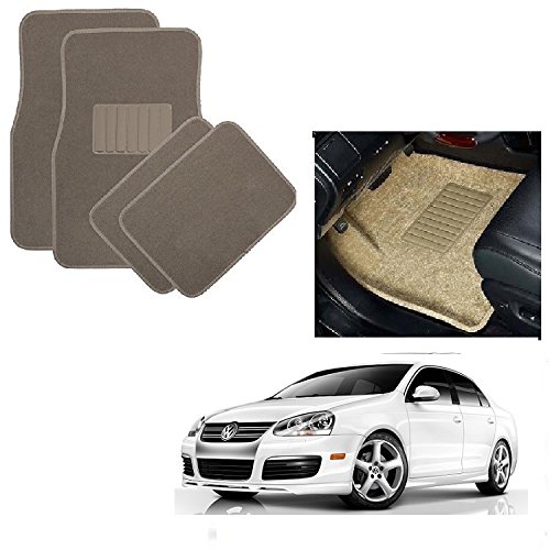 Autonity Lightweight Carpet Floor/Foot Mats Set Of 5 Beige For Mahindra Verito Amazon.in Car