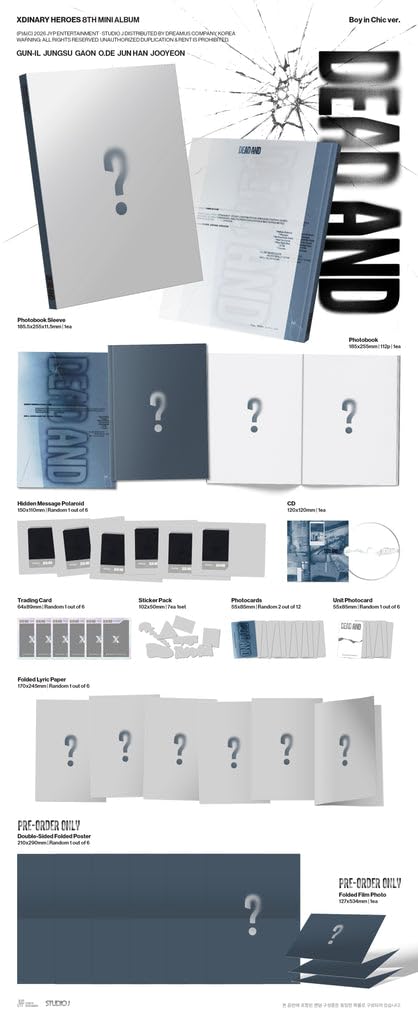 Amazon.com: Xdinary Heroes - 8th Mini Album Dead And Photobook