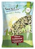 Food to Live Dry Roasted and Salted Edamame Beans, 6 Pounds – Green Soybeans. Crunchy Snack, Lightly Salted. Vegan, Kosher, Bulk