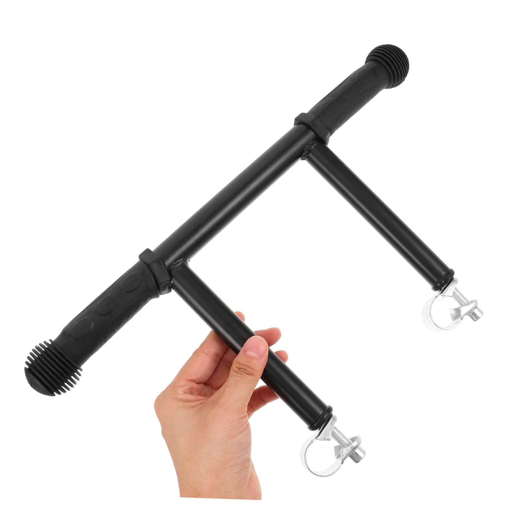 Extension de Poignée Poussette Robuste Réglable pour Tout- Accessoire Antidérapant Compatible avec Guidon Prolongateur de Guidon Poussette Confortable pour Parents
