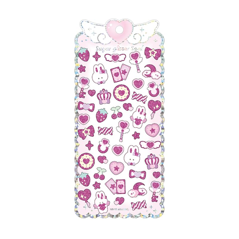 Amazon.co.jp: カミオジャパン シール SUGAR GLITTER SEAL マジカル