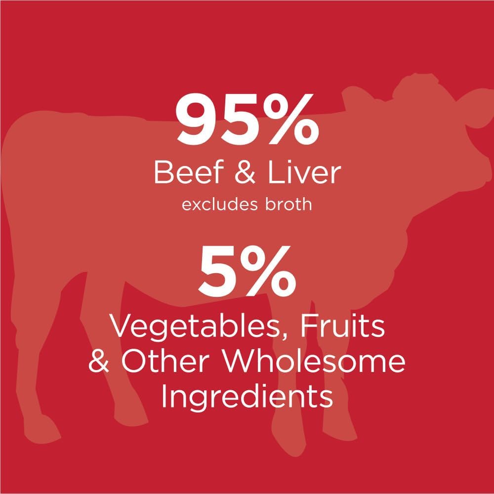 Instinct Original Wet Dog Food,Grain Free Recipe - Real Beef,13.2 Ounce,(Pack of 12)