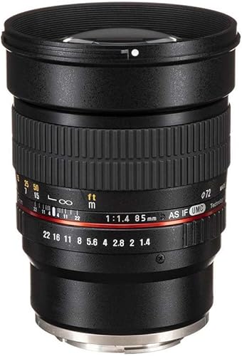 Miniatura 2 de Rokinon objetivo asférico F14 de 85 milímetros