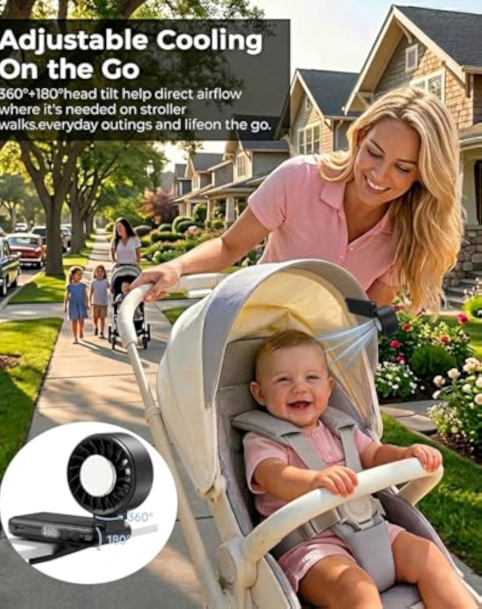 Portable Handheld Mini Fan with Ice Cooling Plate