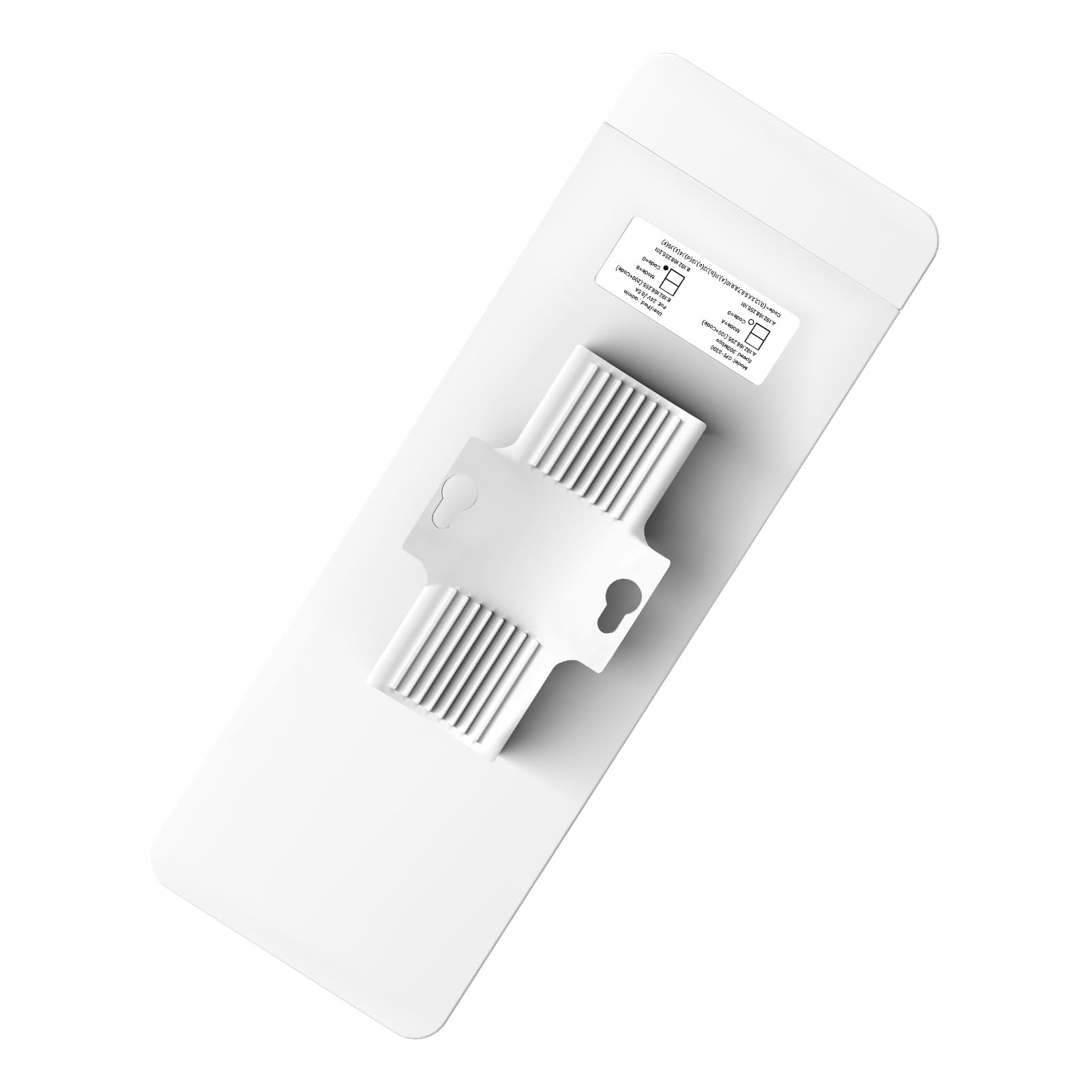 Cuifati Pont WiFi Extérieur 5 GHz, Pont Ethernet sans Fil Longue Portée 5 Km, Point à Point Gigabit, Extension Réseau Double Port 900 Mbps pour Granges, Garages, Fermes (Prise UE)