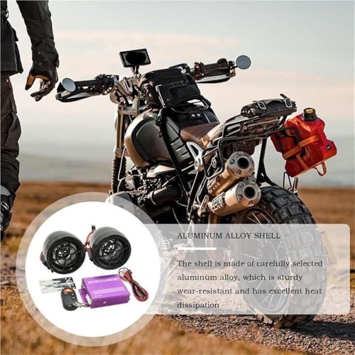 Parlante compacto para manubrio de motocicleta miniatura 4