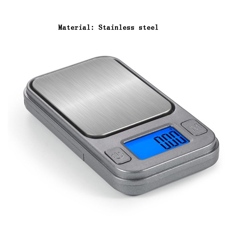 Mini Electronic Scale Portable Household Kitchen Stainless Steel Multi-Functional