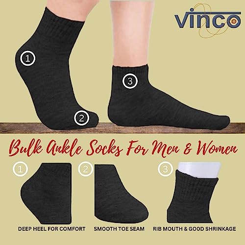 Image of Ankle socks,Comfort Fit Lightweight -No Show Sock Low-Cut Athletic Men Women Cotton Socks