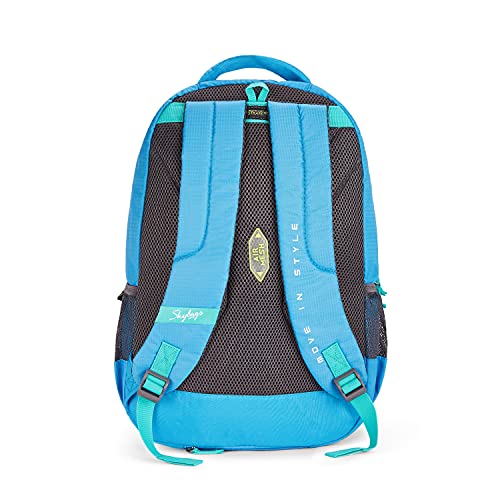 Image of Skybags Riddle Gradient Blue 46 Cms Casual Backpack with Raincover