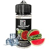 Maxiliving E liquid 100ml Vape Juice Vape Liquid ohne Nikotin (Wassermelone)
