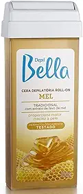 Depil Bella - Cera Depilatória Refil Roll On Mel 100g