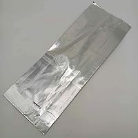 Vista 1 de Bolsa impresa para perros calientes resistente a la grasa, disfruta de comida caliente sobre la marcha, lámina de 3 1/2 x 1 1/2 x 9 pulgadas, 100