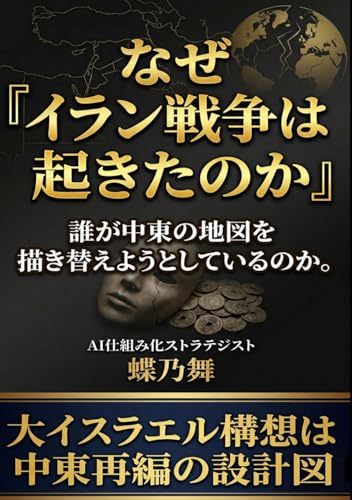 『なぜイラン戦争は起きたのか』: 大イスラエル構造は中東再編の設計図。誰が中東の地図を描き替えようとしているのか。 (Japanese Edition)