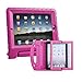 HDE Case for iPad 2 3 4 Kids Shockproof bumper Hard Cover Handle Stand with Built in Screen Protector for Apple iPad 2nd 3rd 4th Generation (Pink)