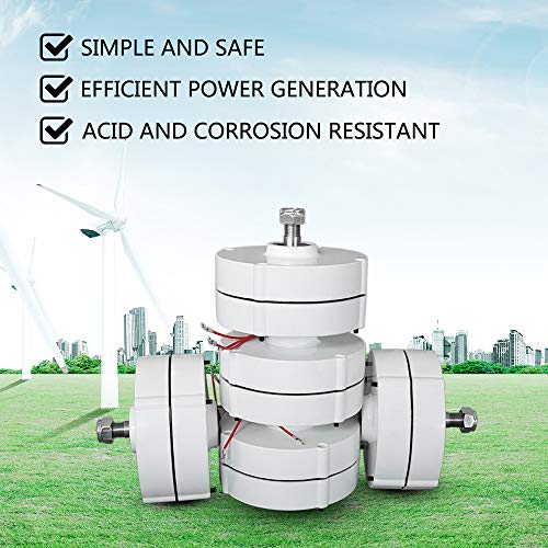 HUKOER Alternatore AC 750r / m 100W 12V a magneti