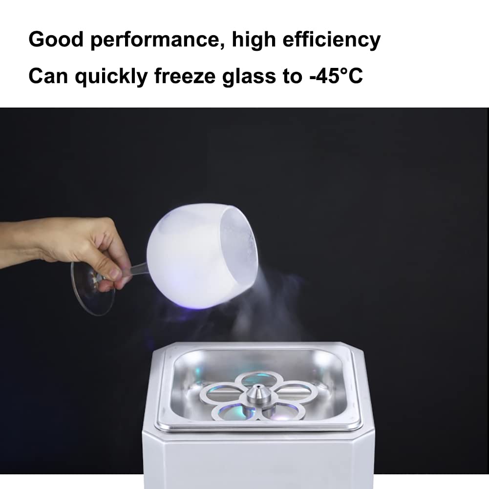Mini refrigeratore per Bicchieri, congelatore per Bicchieri a CO2, Bicchiere a Raffreddamento rapido con 1 Tocco, Cocktail, Birra, Bevande, refrigeratore per Bottiglie di Vino