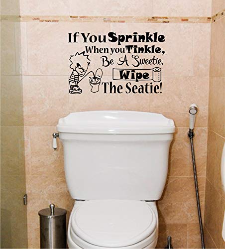 Vinilo decorativo para baño con texto miniatura 3
