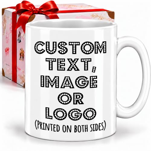 Custom Mug - Personalized Coffee Mug with Photo, Logo, or...