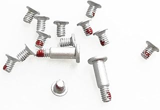 JINTAI Replacement for Dell XPS 13 9343 9350 9360/15 9550 9560 9570 M5510 12pcs Bottom Cover & 2pcs Nameplate Screws