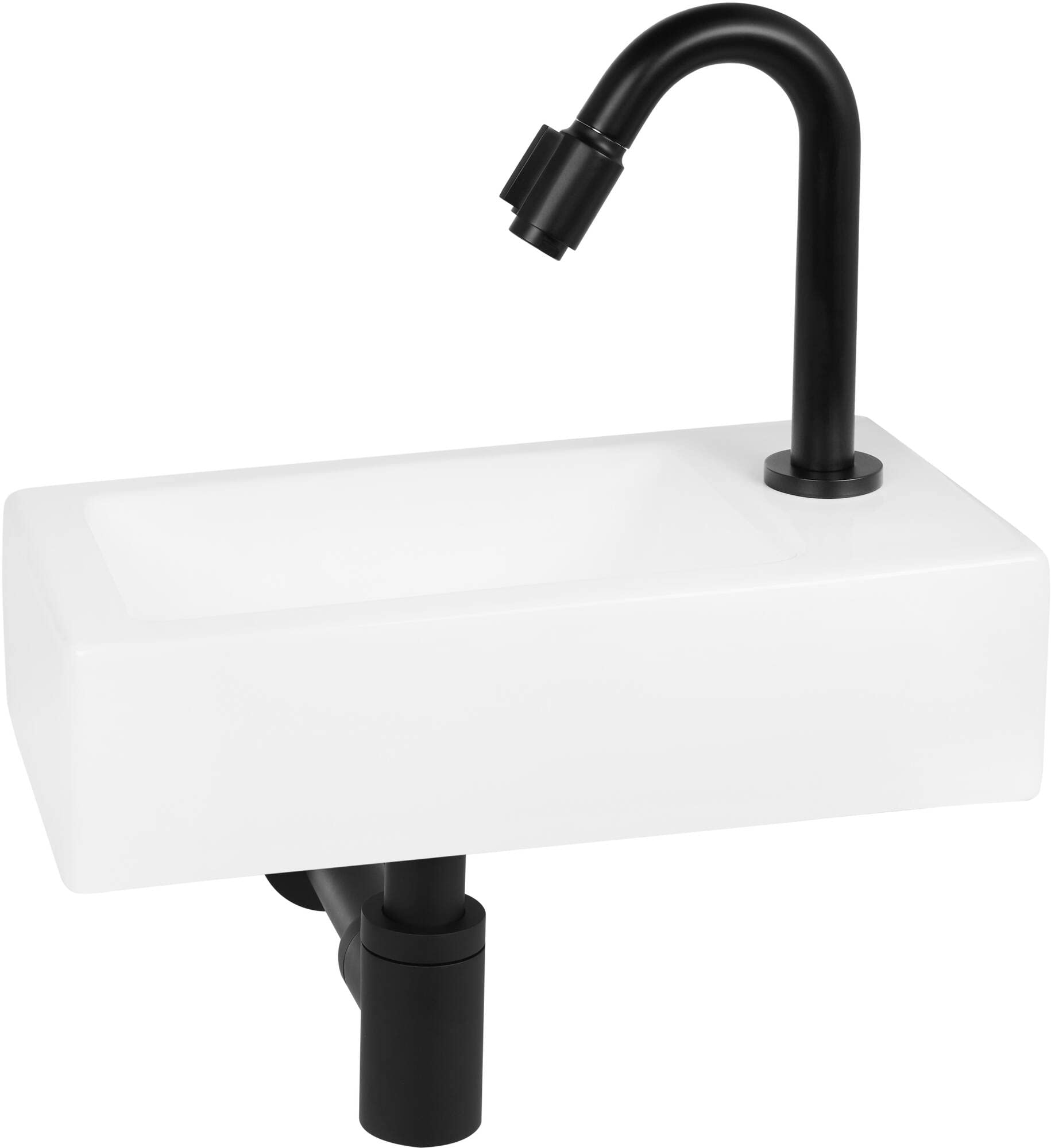 Desire Flaschensiphon - Kombinieren mit Artikeln aus derselben Serie - Matt Schwarz - 1.1/4" - Waschbecken - Ablauf - Siphon - Waschtisch