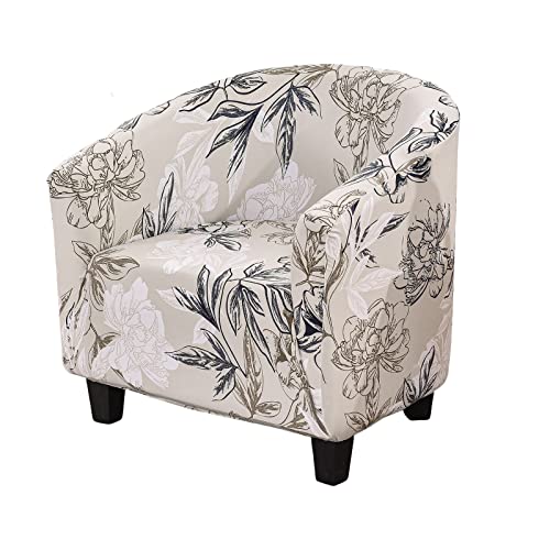 NILUOH Club Chair Slipcover Tub Chair Cover Stretch Armchair Covers