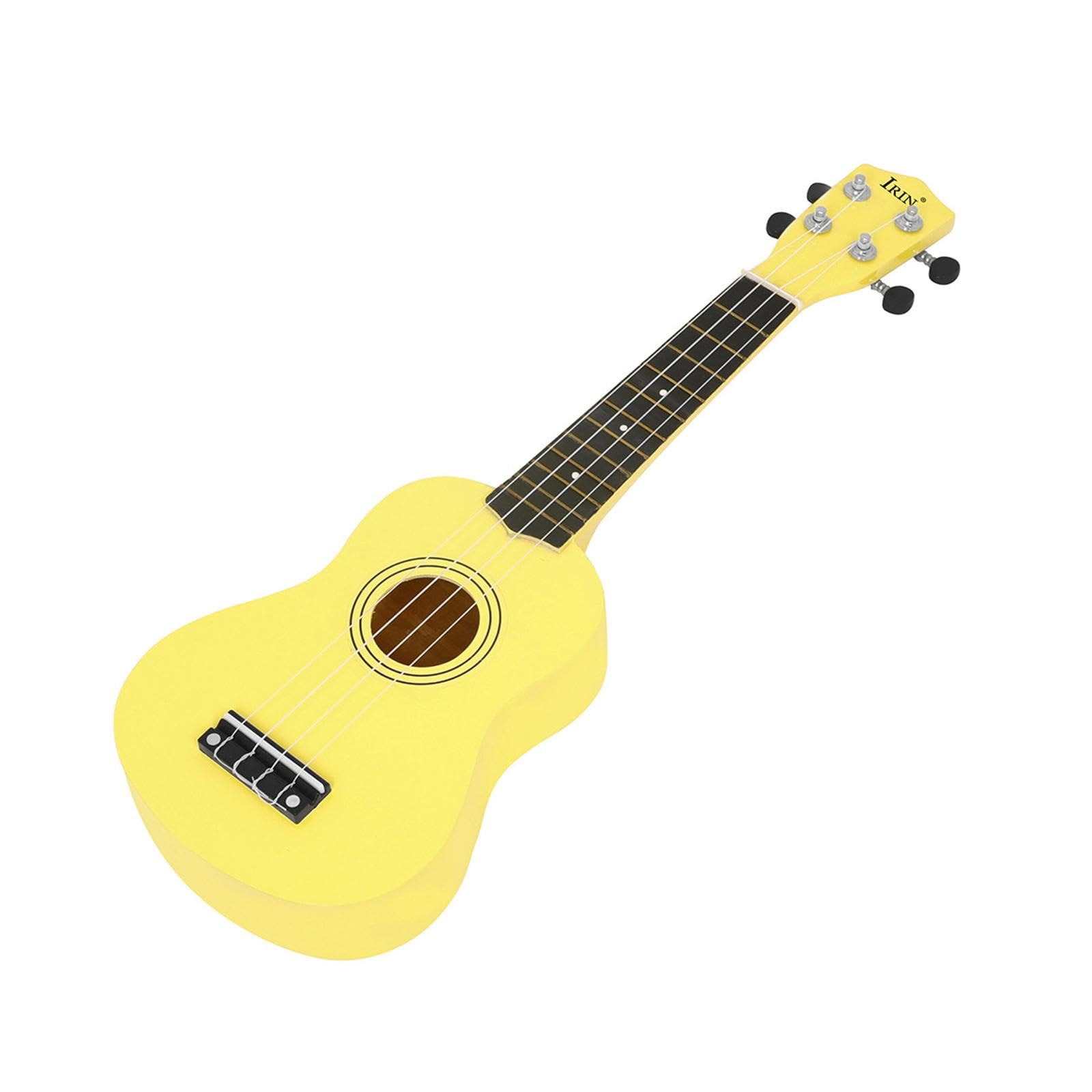 Ukulélé pour Enfants, Instrument de Musique, Cadeau Musical, avec Housse, Ukulélé En Tilleul de 21 Pouces pour Enfants, Débutants, Garçons et Filles