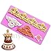Anyana fleur de lis impression lace Candy Silicone Mold for Sugarcraft, Cake Decoration, Cupcake Topper, Fondant, Jewelry, Polymer Clay, Crafting Projects, Non stick easy to use