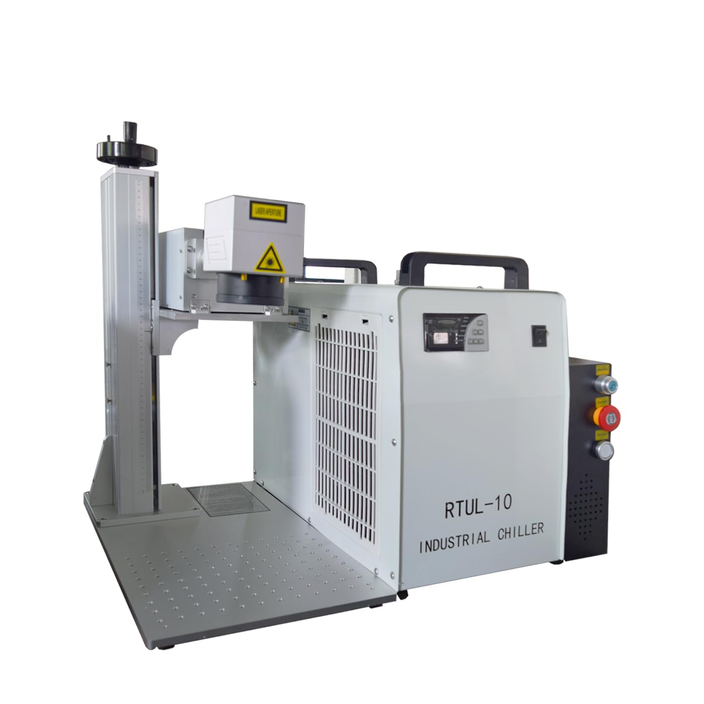 5W 300 * 300 mm Logan UV Fiber Laser Marking Machine Lasergravur Maschine Gravur Graviermaschine Cutter Beschriftungslaser 20 kHz-200 kHz For Jewelry,Sliver,Gold Compatible LightBurn