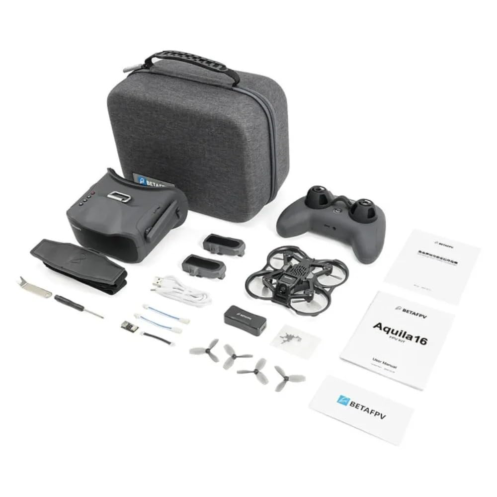 Per BETAFPV Aquila16 per kit FPV - 1102 Brushless, ELRS 3.0, occhiali VR03, volo 8 minuti, per principianti