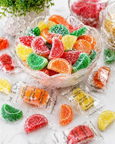 Jelly Fruit Slices sin azúcar bolsa 2 lbs miniatura 4